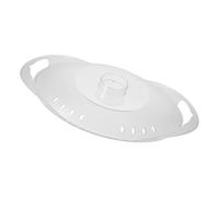 LALADEFIEE Couvercle vapeur transparent en plastique résistant à la chaleur pour robot pâtissier multifonction et autres appareils cuisine - couvercle alimentaire étanche pour cuisson vapeur