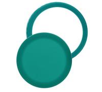 LALADEFIEE Couvercles en Silicone Réutilisables pour Bocaux Mason, Étanches Anneau en Plastique et Tampon Détachable, pour Confitures et Conserves Vert