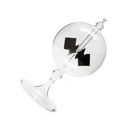 LALADEFIEE Crookes Faible Friction en Verre Borosilicaté Noir Radiomètre Solaire Visibilité Claire, pour Cours de Science Physique et Décoration