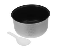 LALADEFIEE Cuve Intérieure Antiadhésive pour Cuiseur à Riz Pot Alliage Aluminium Multifonction pour Cuisson Vapeur Cuisson Riz et Pâtisserie Accessoire de Remplacement pour Cuiseur
