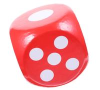 LALADEFIEE Dés Géants 20cm en Bois Massif Accessoire pour Jeux D’garçon Et Filles Et Activités Pédagogiques en Groupe