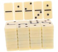 LALADEFIEE Dominos Adulte Jeu de Société Classique Points Noirs pour Familles et Fêtes Portable pour Réunions et Apprentissage Mathématique