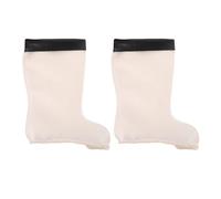 LALADEFIEE Doublure de Bottes D'hiver en Peluche Blanche, Chaussettes Épaisses et Résistantes pour Bottes de Pluie, Confort Thermique pour Hommes et Femmes Lors des Journées Froides