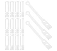 LALADEFIEE Élastiques à Cheveux pour Bigoudis Permanents, 35 Pièces en Silicone et Caoutchouc, Design Sécurisé pour Coiffure Quotidienne et Techniques de Mise