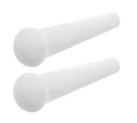 LALADEFIEE Ensemble de 2 Pilons en Céramique 10 CM Presse-Ail Manuel Multifonction pour Broyer Aliments Légumes et Remède Ustensile Cuisine Pratique pour Préparation Bébé et Usage