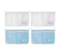 LALADEFIEE Ensemble de 4 Paquet en Filet Réutilisables pour Rangement Suspendu Réfrigérateur, Séparateurs pour Porte Latérale