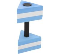 LALADEFIEE Ensemble D'haltères Aquatiques en Eva Bleu pour Entraînement Complet du Corps, Design Ergonomique Léger pour Exercices à Faible Impact en Piscine