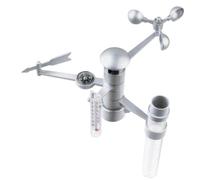 LALADEFIEE Ensemble Météo Éducatif à Assembler pour Garçon et Filles, Kit Station Météorologique Scientifique Portable, D'expérimentation Scolaire Stem, Support Pédagogique pour