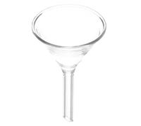 LALADEFIEE Entonnoir Triangulaire en Verre pour Laboratoire, Réutilisable et Lavable la Main, pour Expériences de Chimie Analytique et Alimentation Précise