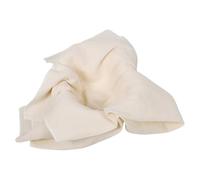 LALADEFIEE Étamine Cuisine en Coton Beige, Tissu Filtrant Multi-usage Plus Lourd pour Filtrer Bouillons et Préparer Tofu