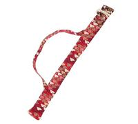 LALADEFIEE Étui pour flûte : Étui en bambou pour dizi chinois - Sac pour flûte avec bandoulière réglable - de rangement pour à bec (56 à 66 cm)