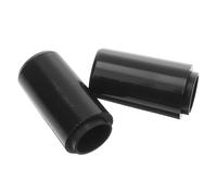 LALADEFIEE Ferrules de Club de Golf en Plastique Noir, Lot de 2 Pièces