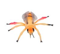 LALADEFIEE Figurine Abeille Réaliste en Caoutchouc Jouet Éducatif pour Garçon et Filles Modèle d'Insecte pour Découverte Nature Activités en Intérieur et Extérieur Décor Fête