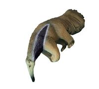 LALADEFIEE Figurine Modèle de Fourmilier Debout en Résine Réaliste, Petite Décoration Intérieure pour Bureau et Maison, Ornement Animal Sauvage Adapté aux Micro-paysages et Terrariums