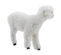 LALADEFIEE Figurine Mouton Réaliste Décor Jardin Simulation Animal Modèle pour Maison et Expo