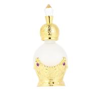 LALADEFIEE Flacon Décoration Élégante Or en Verre Compte-Gouttes de Parfum 15ml Rechargeable Vintage Style Arabie pour Huiles Essentielles pour Bibliothèque ou Collection d'art
