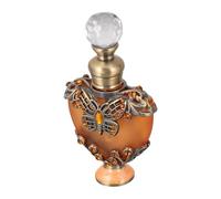 LALADEFIEE Flacon Parfum Élégant Ancien Récipient Rechargeable Huile Essentielle Bouteille Chic pour Maison et Voyage Décoration Vintage et Cadeau Femme