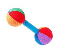 LALADEFIEE Haltère Éveil pour Garçon Fille Coloré Préhension Portable Développement Coordination Main-œil et Cognition Cadeau Éducatif Sûr Né
