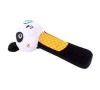 LALADEFIEE Hochet Peluche Infantile Noir Blanc pour Garçon Fille Mini Design Léger Développement Sensoriel et Motricité Éveil Couleurs pour Garçon Fille Dès la Naissance