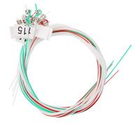 LALADEFIEE Jeu de Cordes Numérotées en Nylon 55 CM pour Lyre 15 Pièces Remplacement Simple pour Apprentissage et Pratique Musicale