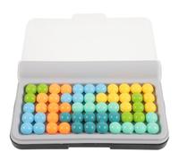 LALADEFIEE Jeu de Réflexion Logique Structure de Perles Éducatif de Bureau pour Garçon Fille Développement Mémoire Créativité et Résolution de Problèmes Portable et Sûr