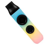 LALADEFIEE Kazoo Professionnel Délicat à Double Membrane Instrument Musical Léger Portable pour Accompagnement Guitare et Ukulélé Texture Soignée Abs avec Dégradé Brillant