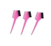 LALADEFIEE Kit de 6 Brosses à Sourcils Double Face en Abs Peigne Doux et Manche Lisse, Outils Professionnels pour Salon et Boutique, pour Femmes et Filles Couleur Aléatoire