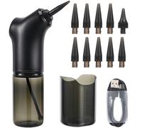 LALADEFIEE Kit Nettoyeur D'oreilles Électrique Portable Rechargeable 200ml Modes Multiples pour Nettoyage Oreille Adulte Sûr en Abs