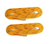 LALADEFIEE Lacets Jaunes pour Chaussures et Patins Solides et Durables Adaptés Aux Baskets Rollers et Hockey Unique pour Adultes