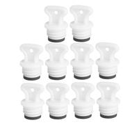 LALADEFIEE Lot de 10 Bouchons Étanches en Caoutchouc pour Bouillottes Taille Moyenne 21 MM Joint Hermétique Bouchons de Rechange Universels pour Thérapies Chaudes à Domicile Bureau et