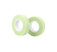 LALADEFIEE Lot de 2 Bandes Adhésives Vertes Respirantes et Perforées pour Extensions de Cils Ruban Isolant Doux et Élastique Patchs pour Cils Professionnels Fixation Confortable pour