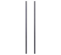 LALADEFIEE Lot de 2 Bâtonnets Mélangeurs en Graphite pour Creuset, Tiges D'agitation Réutilisables pour Fusion et Raffinage, Matériau Graphite Solide et Facile à Manipuler