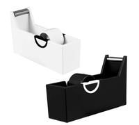 LALADEFIEE Lot De 2 Coupe-cils Rotatifs Pour Greffe De Cils, Plastique Solide, Taille Compacte, Noir Et Blanc, Outil De Découpe De Ruban Adhésif Pour Usage Professionnel Et Maquillage