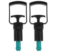 LALADEFIEE Lot de 2 pompes à vide manuelles pour ventouses, outil de rechange en plastique pour ventouses, accessoires faciles à utiliser