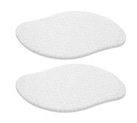 LALADEFIEE Lot de 2 Râpes à Pieds en Verre Trempé pour Éliminer Callosités et Peaux Mortes Exfoliant Solide Texture Antidérapante Usage Sec Outil de Pédicure