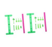 LALADEFIEE Lot de 2 Sets de Anémomètres à Monter Soi-même, Jouet Scientifique Éducatif pour Garçon et Filles, Kit D’expérience Pédagogique, Dispositif de Mesure Vitesse du Vent DIY, Matériel