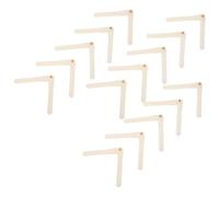 LALADEFIEE Lot de 20 Charnières à en Plastique 45 X 67 MM pour Maquettes D’Avions Radiocommandés Charnières Légères et Solide pour Montage DIY Pièces de Rechange pour Avions Miniatures de