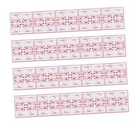 LALADEFIEE Lot de 20 Serviettes Jetables en Papier Motif Love Cœur pour Mariage et Saint-valentin, 3 Plis, Pâte de Bois Douce, Décoration de Table Romantique pour Fête et Anniversaire