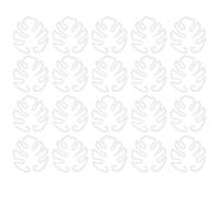 LALADEFIEE Lot de 20 Supports pour Plantes grimpantes - Supports en Forme de Monstera - Tuteurs réutilisables pour la Croissance Verticale des Plantes d'intérieur