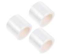LALADEFIEE Lot de 3 Films Protecteurs Transparents 42Mm X 200M pour Maquillage Permanent Sourcils et Lèvres Accessoires de Soin Non Toxiques et Respirants Adaptés aux Instituts de Beauté