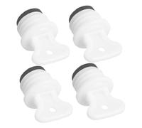 LALADEFIEE Lot de 4 Bouchons D’Étanchéité pour Bouillotte Diamètre 21 MM Joints en Caoutchouc Anti-Fuite Accessoires Compatibles pour Sachets D’Eau Chaude Maintien Chaleur Usage