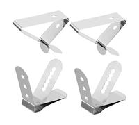 LALADEFIEE Lot De 4 Pinces Pour Thermomètre De Cuisson Support De De Température Thermomètre À Viande Pinces Pour De Température De Cuisine Pince Pour À Viande Acier