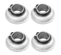 LALADEFIEE Lot de 4 Roulements à Billes en Acier pour Moyeu de Roue de Fauteuil Roulant, Faciles à Remplacer et Entretenir, Compatibles Petites Roues, pour Utilisateur et Aidant