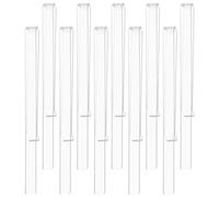 LALADEFIEE Lot de 5 Paires de Pinces à Partition Musicale en Acrylique, Clips Transparents pour Support de Musique, Pratique pour Cuisiner ou Suivre une Partition Piano