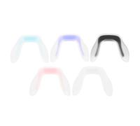 LALADEFIEE Lot de 5 Plaquettes Nasales en Silicone Souple pour Lunettes d'Garçon et Filles Antidérapantes de U Couleurs Mates Variées Coussinets Monoblocs Confortables pour Usage