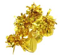 LALADEFIEE Lot de 5 Poids pour Ballons en Aluminium Doré Réutilisables, Accessoires pour Ballons à Hélium, pour Décoration de Mariage et Fêtes Table