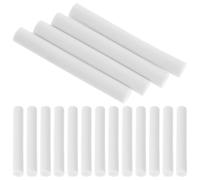LALADEFIEE Lot de 50 Gommes Cylindriques Blanches Polyvalentes pour Techniques de Dessin et Écriture, sans Abîmer les Œuvres, pour Création Artistique