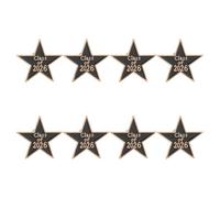 LALADEFIEE Lot de 8 épinglettes de remise de diplôme en émail : épinglettes étoiles en alliage de zinc, souvenir de félicitations - Cadeaux de remise de diplôme 2026 pour les professeurs