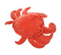 LALADEFIEE Marionnette Main Crabe Peluche Douce Interactive Éducatif pour Garçon Fille et Adultes Marionnette à Main Portable pour Jeux et Contes