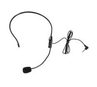 LALADEFIEE Micro-Casque Noir Microphone Filaire pour Enseignants et Guides Touristiques, Son Clair et Connexion Fiable, pour Conférences et Discours Plusieurs Styles